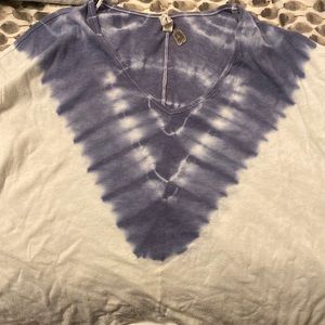 Free people tie dye cotton tank